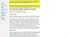 Desktop Screenshot of delphiroadmap.untergrund.net