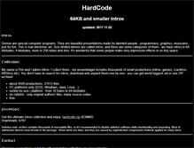 Tablet Screenshot of hardcode.untergrund.net